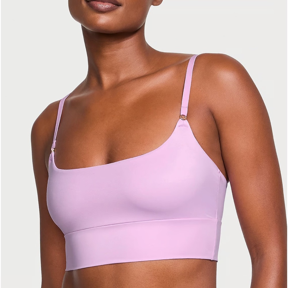 VICTORIA'S SECRET Feathersoft Essentials Bralette Violet Sugar Purple
